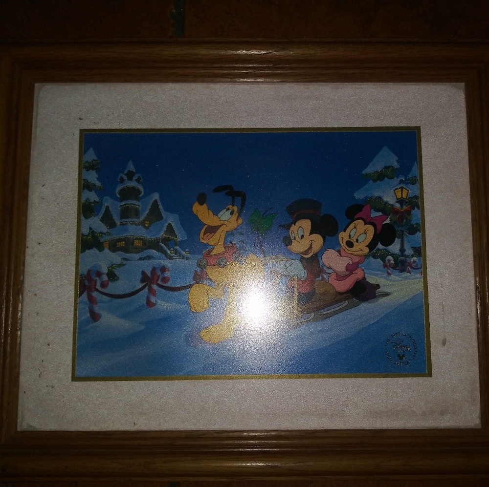DISNEY" 1999 Disney Lithograph Collection" Mickey,